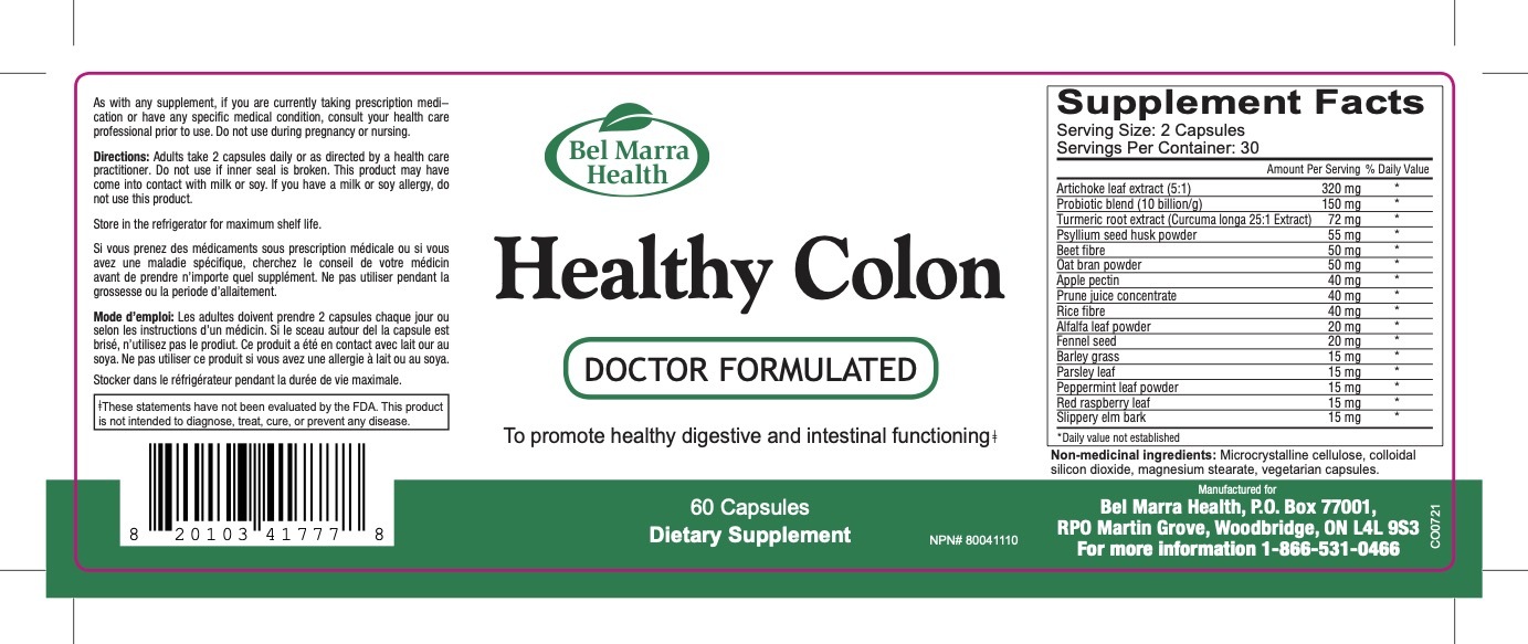 Product Label of HEALTHY COLON