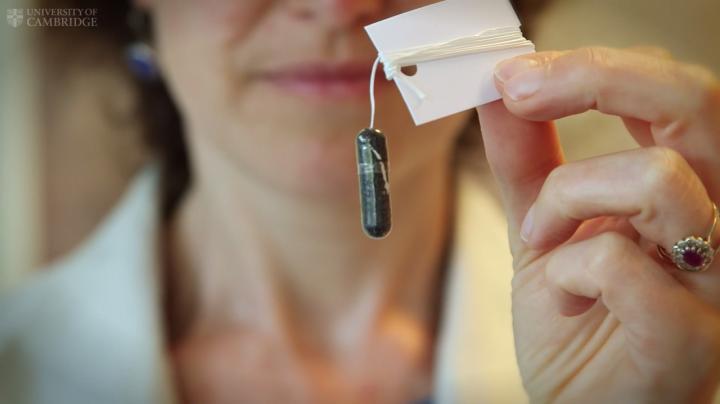 ‘Pill on a string’ to detect eso...