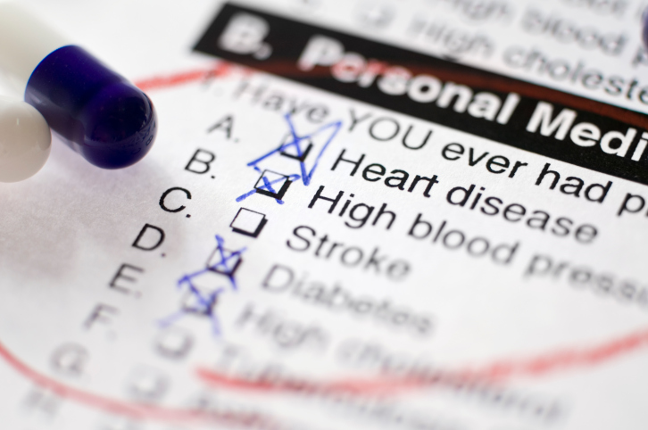 Diabetes and heart disease combi...