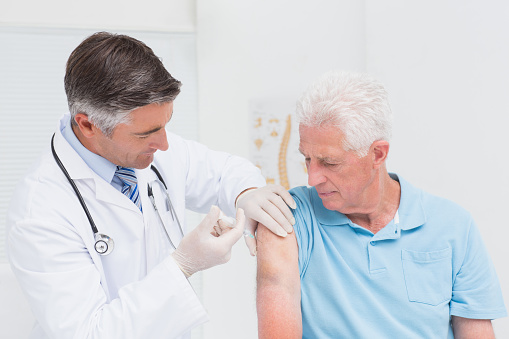 Rate of seniors getting vaccinat...