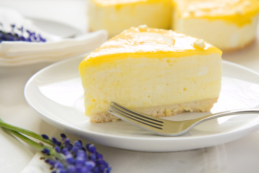Lemon Tofu  Cheesecake