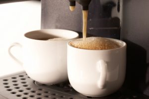 Bacteria and germs on coffeemakers 