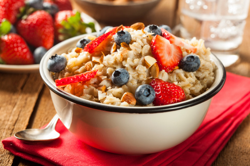 Instant oatmeal for breakfast re...