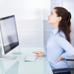 Sedentary sitting at a computer and vascular health