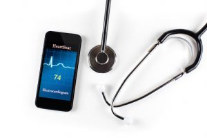 iPhone and new device to replace stethoscopes
