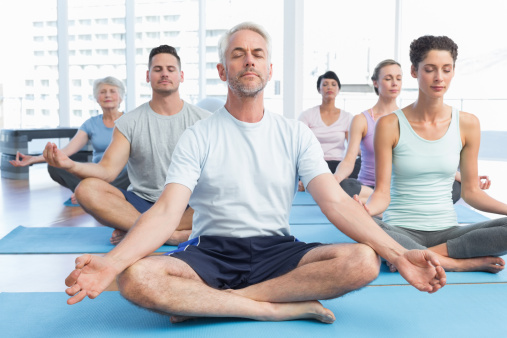 Yoga benefits men undergoing pro...