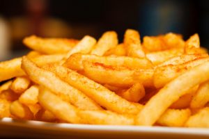 Heavy industry chemical found in french fries