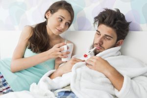 Women are better protected against the flu then men