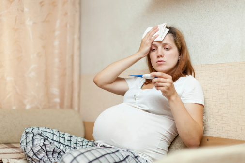 Flu in pregnancy can increase ri...