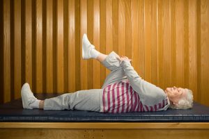 Fibromyalgia treatment using muscle-stretching exercises