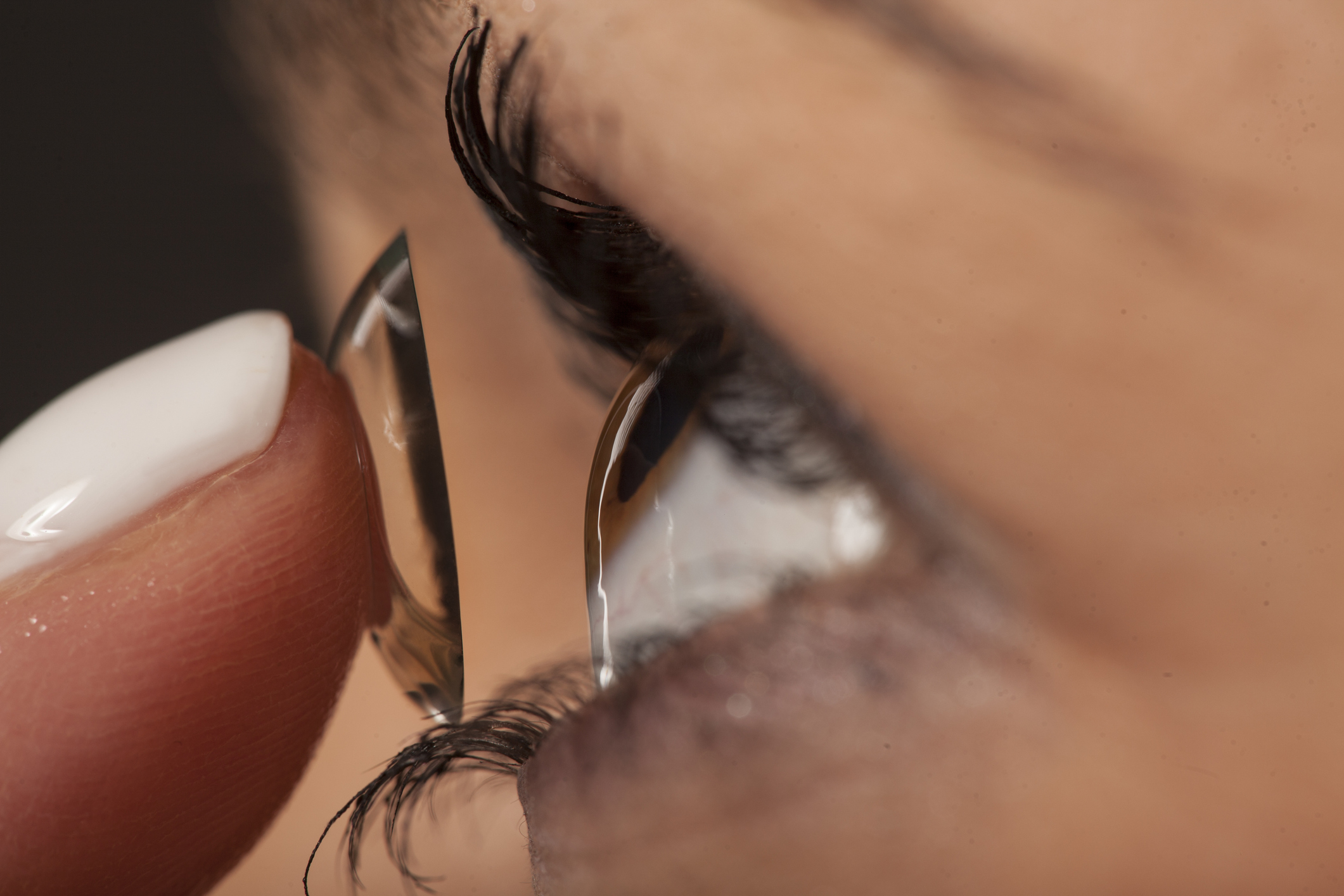 Eye damage can occur with improp...
