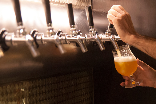 Lowering alcohol content in alco...