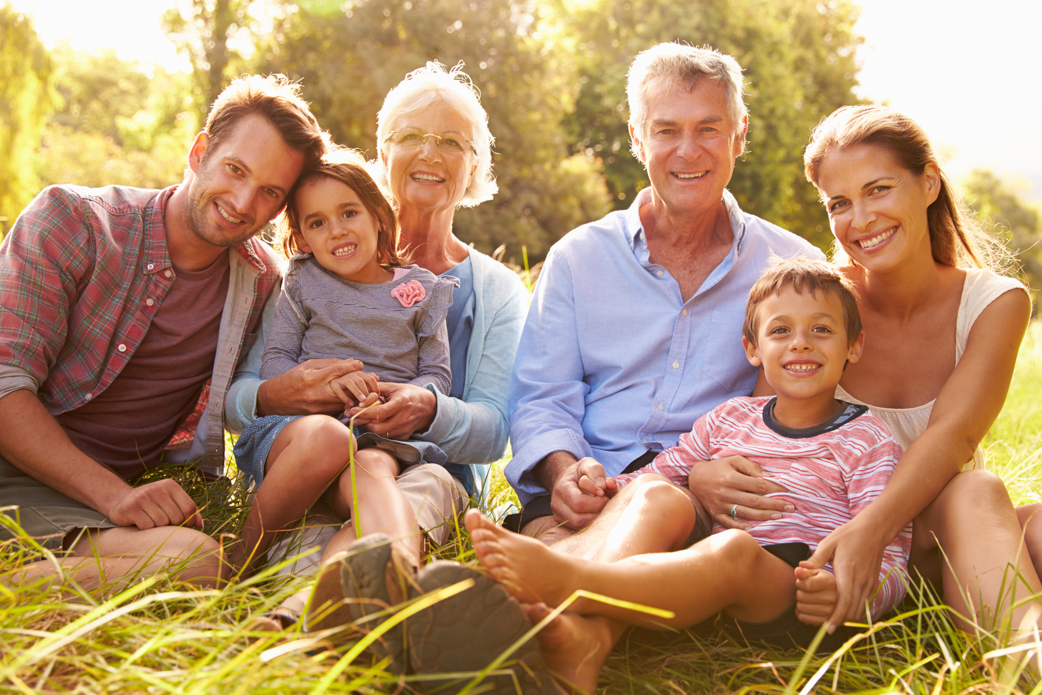 Seniors live longer with family. 