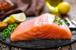 healthy foods salmon fish