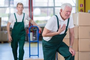 Heart failure accelerates aging process
