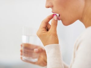 stress urinary incontinence in postmenopausal women treated with a pill