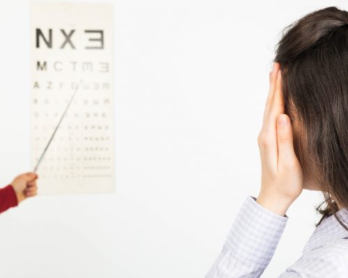 Amsler Grid Eye Test Chart