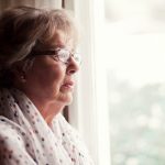 Depression Of A Senior Woman
