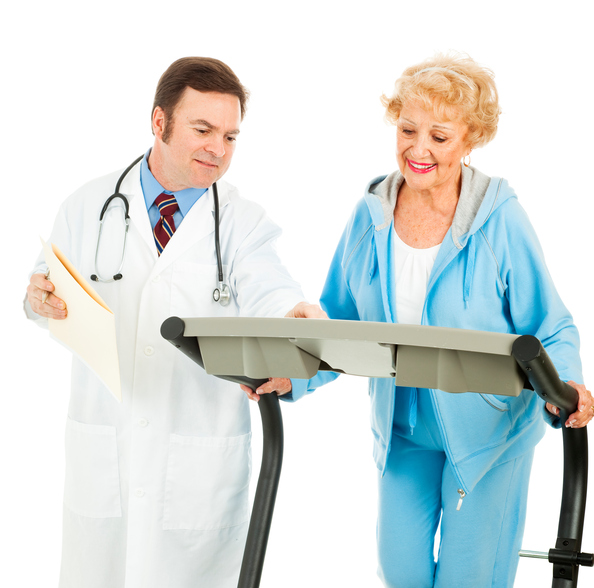 Exercise treadmill test may accu...