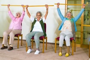 Osteoarthritis pain in older adults can be managed with chair yoga