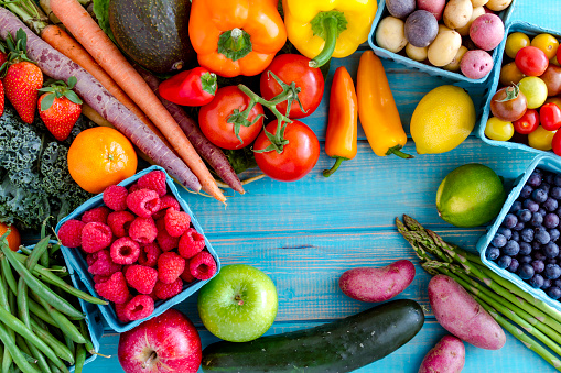 More fruits and vegetables equal...