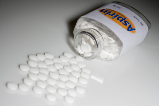 Low-dose aspirin may protect aga...