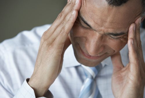 when does high blood pressure cause headaches