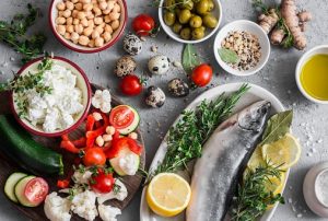 Mediterranean diet anti-aging