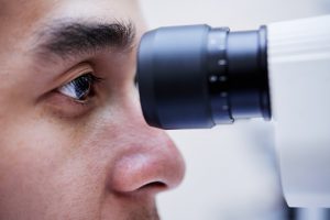 Glaucoma eyesight examination
