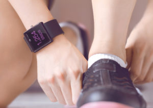 Count your steps with the smartwatch application. Smartwatch can make life easier, and potentially healthier in the future.