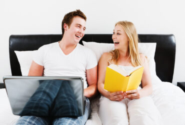 New Study Suggests Couples Sleep...